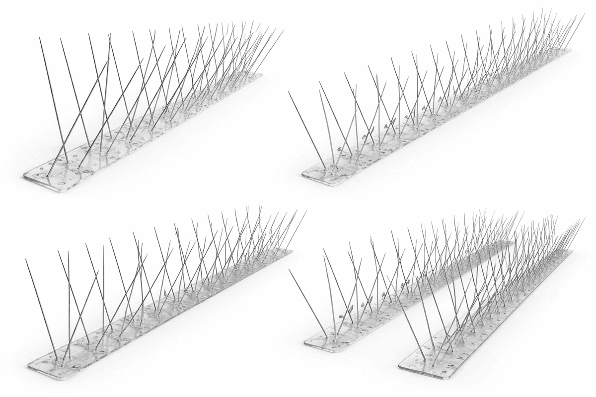 Τοποθέτηση δίχτυ για περιστέρια